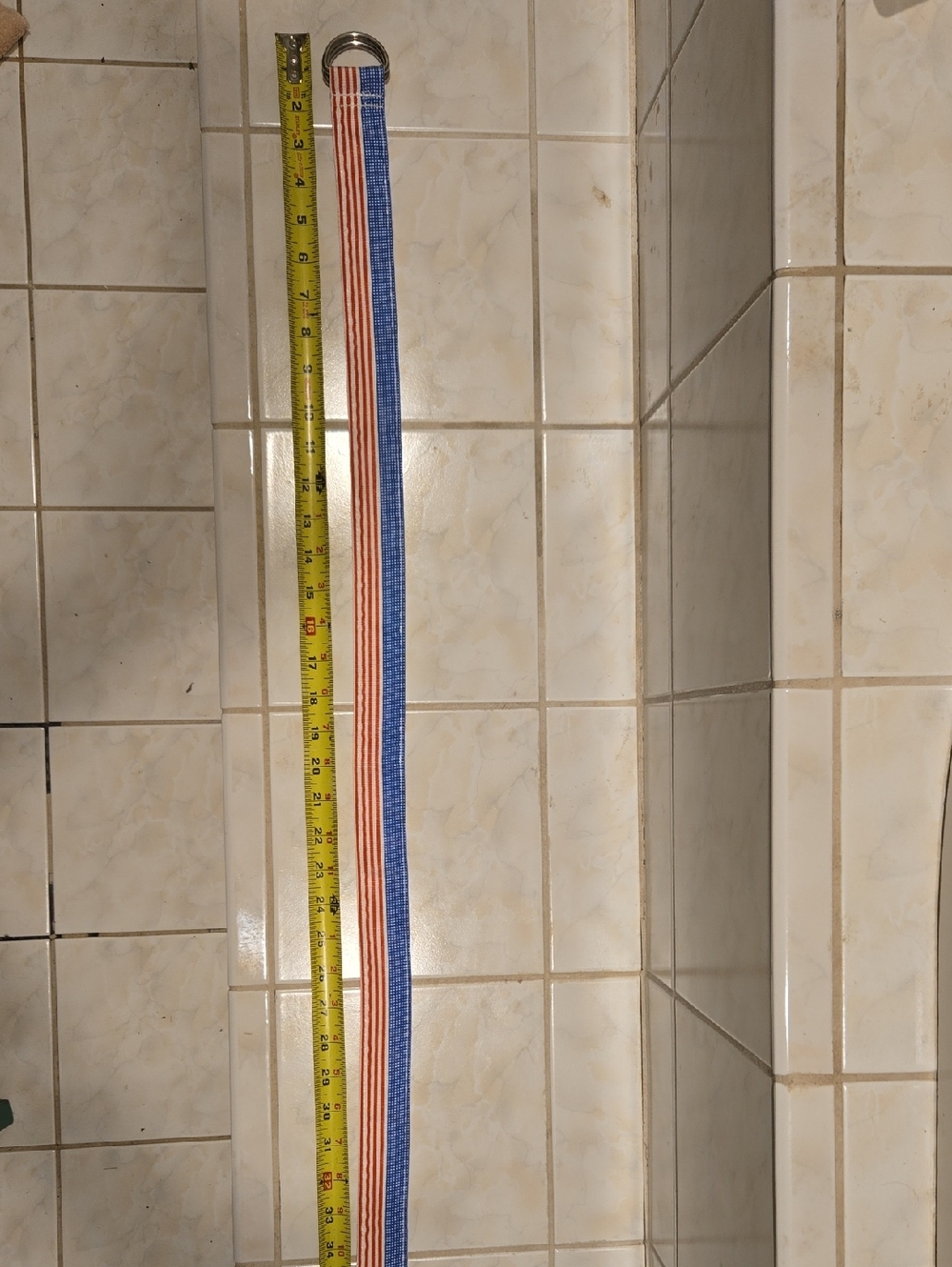 Red, White And Blue Stars And Stripes Flag Belt